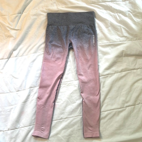 GymShark Adapt Seamless Gray Pink Ombré - Picture 6 of 15